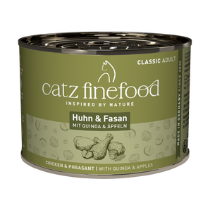 Catz Finefood Classic Chicken & Pheasant N°15 Grain-Free Wet Cat Food – 200g package front