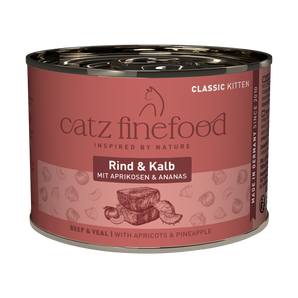 Catz Finefood Classic Kitten Beef & Veal N°7 Grain-Free Wet Cat Food