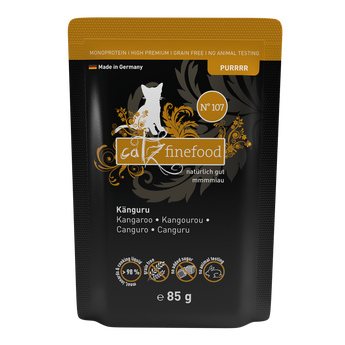 Catz Finefood PURRRR kangaroo grain-free wet cat food – monoprotein
