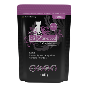 Catz Finefood PURRRR lamb grain-free wet cat food – monoprotein