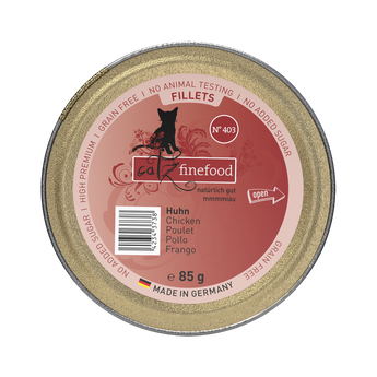 Catz Finefood Fillets No.403 Cat Food – Pure Chicken