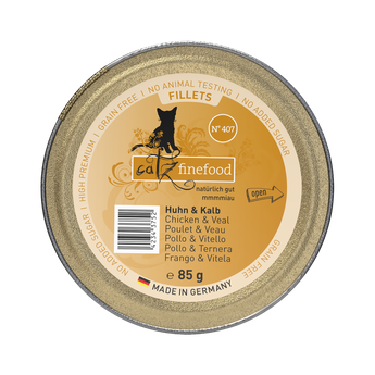 Catz Finefood Fillets No.407 Cat Food – Chicken & Veal