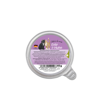 GranataPet Filet à la Carte Duck & Chicken grain-free wet cat food – high meat content