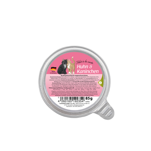 GranataPet Filet à la Carte Chicken & Rabbit grain-free wet cat food – high meat content