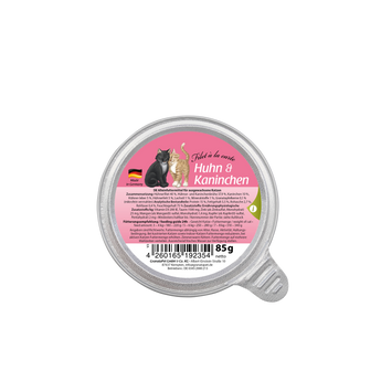 GranataPet Filet à la Carte Chicken & Rabbit grain-free wet cat food – high meat content