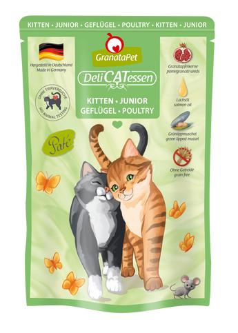 GranataPet Kitten-Junior Poultry grain-free wet cat food – growth formula