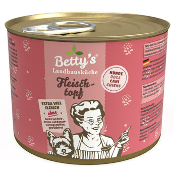Betty’s Country Kitchen Meat Pot grain-free wet dog food – 73% beef