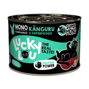 Lucky Lou SuperMono Kangaroo Monoprotein Grain-Free Wet Cat Food 200g