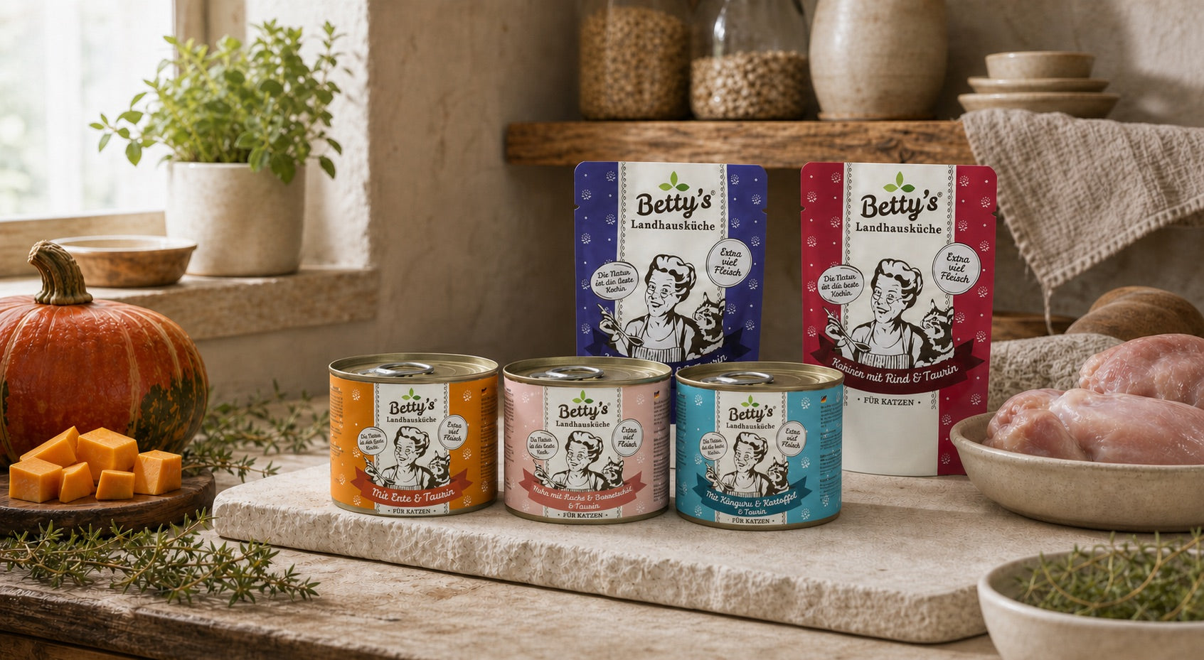 Betty’s Landhausküche wet-food collection