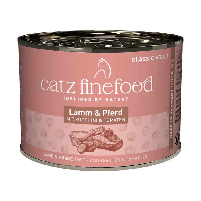 Catz Finefood Classic Lamb & Horse N°19 Grain-Free Wet Cat Food