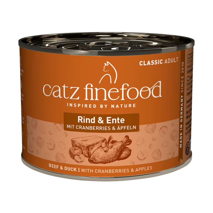 Catz Finefood Classic Beef & Duck N°23 Grain-Free Wet Cat Food