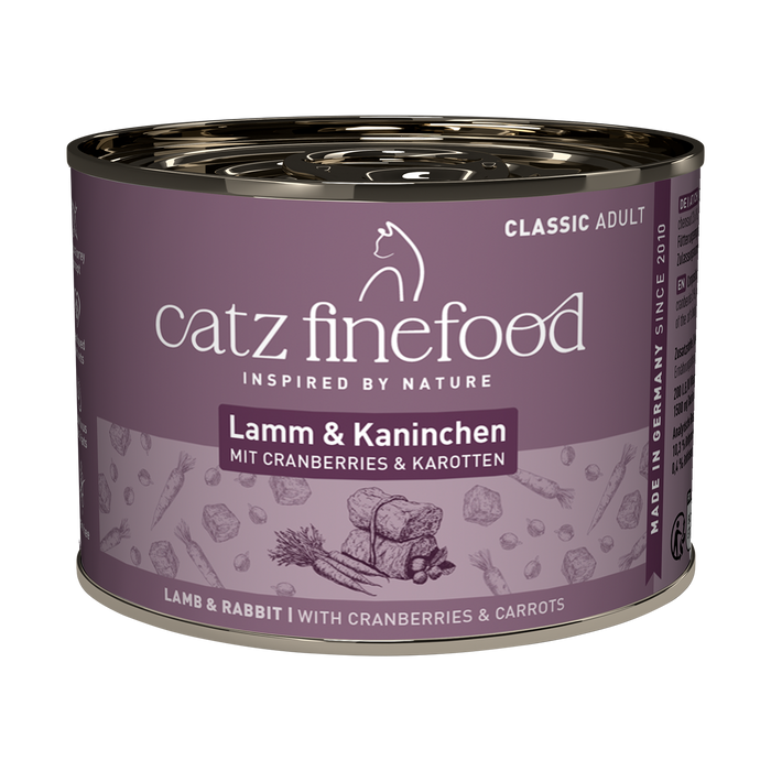 Catz Finefood Classic Lamb & Rabbit N°11 Grain-Free Wet Cat Food