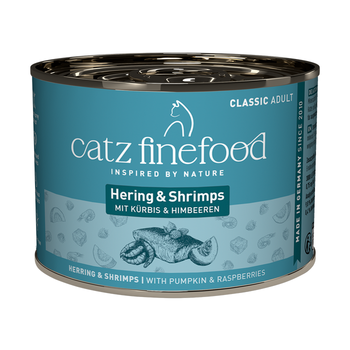 Catz Finefood Classic Herring & Shrimps N°13 Grain-Free Wet Cat Food