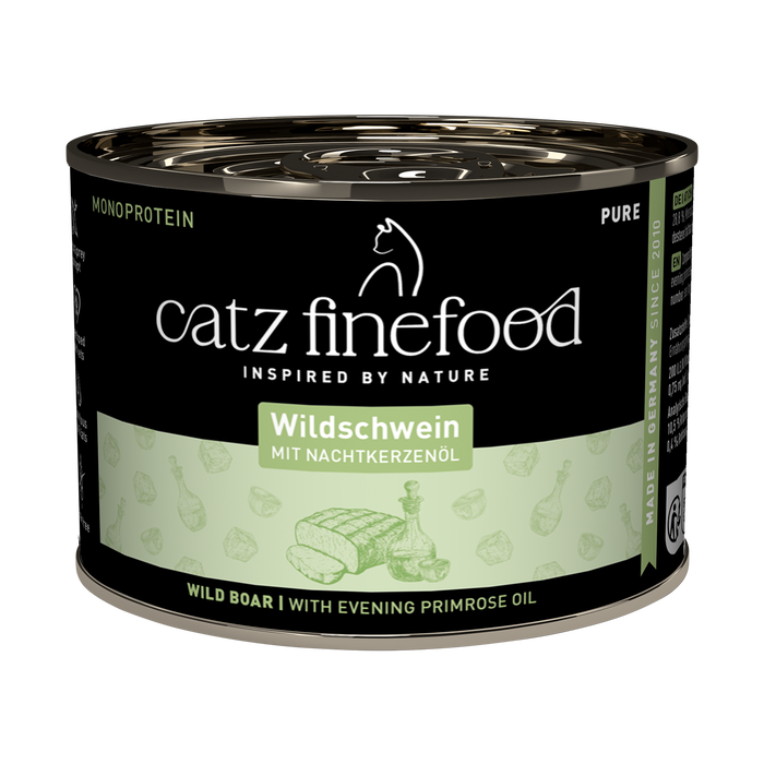 Catz Finefood PURRRR Wild Boar N°109 Grain-Free Wet Cat Food
