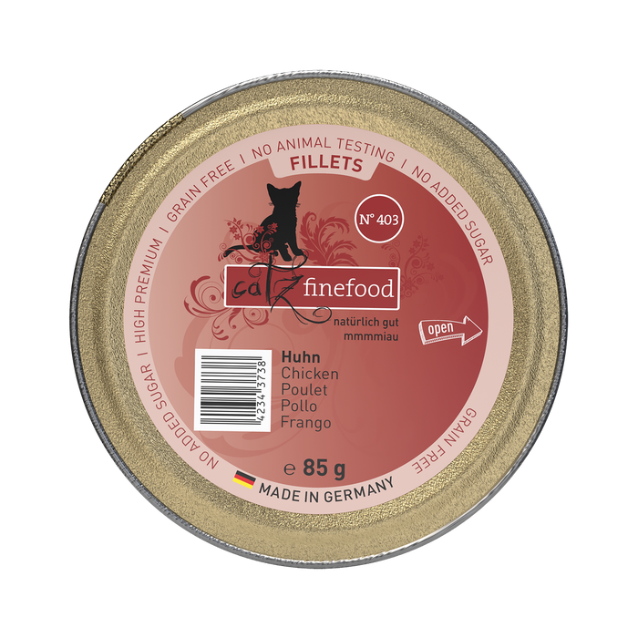 Catz Finefood Fillets No.403 – Pure Chicken Grain-Free Wet Cat Food