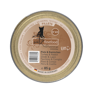 Catz Finefood Fillets No.409 Cat Food – Turkey, Chicken & Rabbit