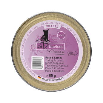 Catz Finefood Fillets No.411 Cat Food – Turkey, Chicken & Lamb