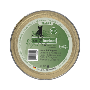 Catz Finefood Fillets No.415 Cat Food – Chicken & Kangaroo