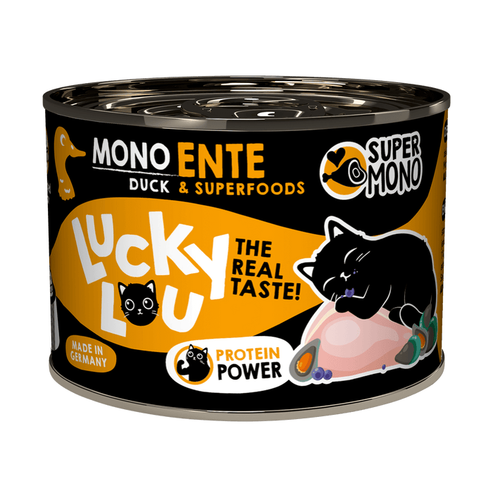 Lucky Lou SuperMono Duck Monoprotein Grain-Free Wet Cat Food