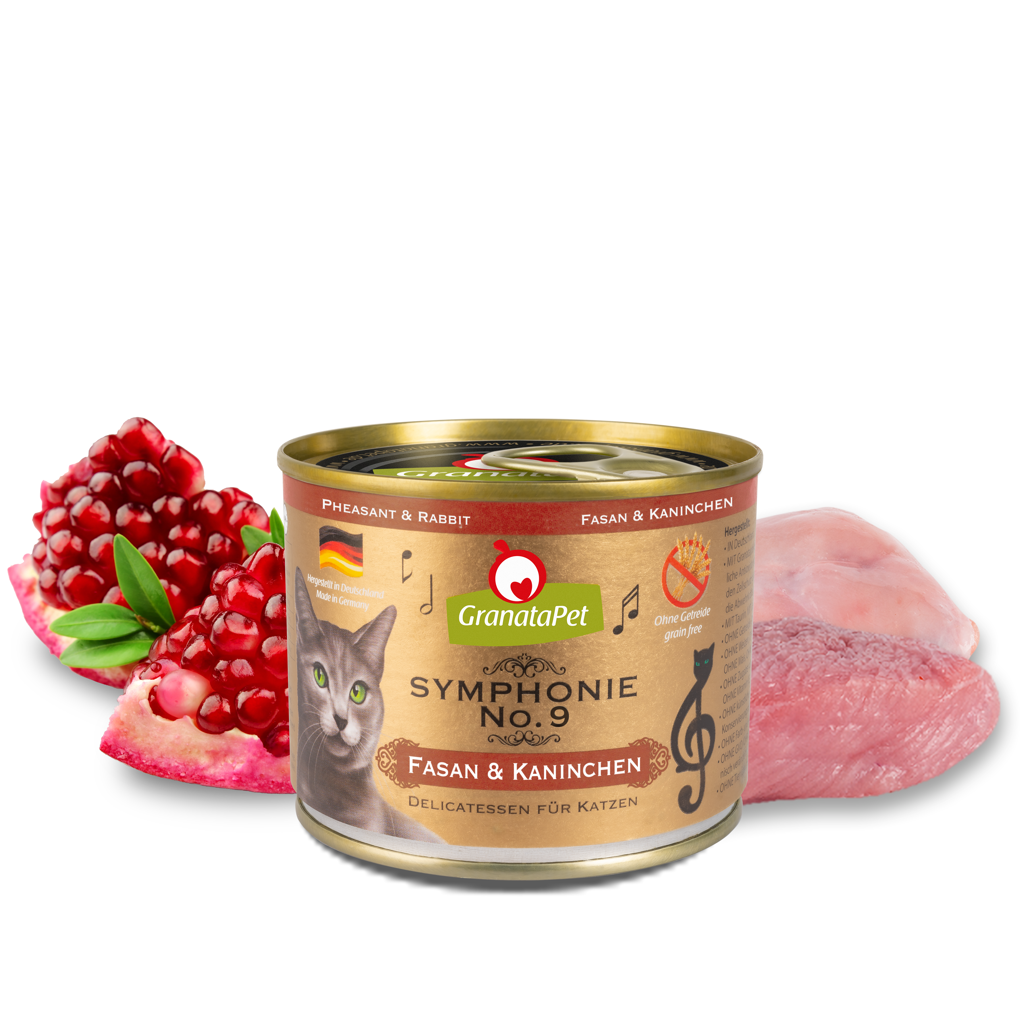 GranataPet Symphonie Cat Wet Food No.9 - Pheasant & Rabbit 100g/200g