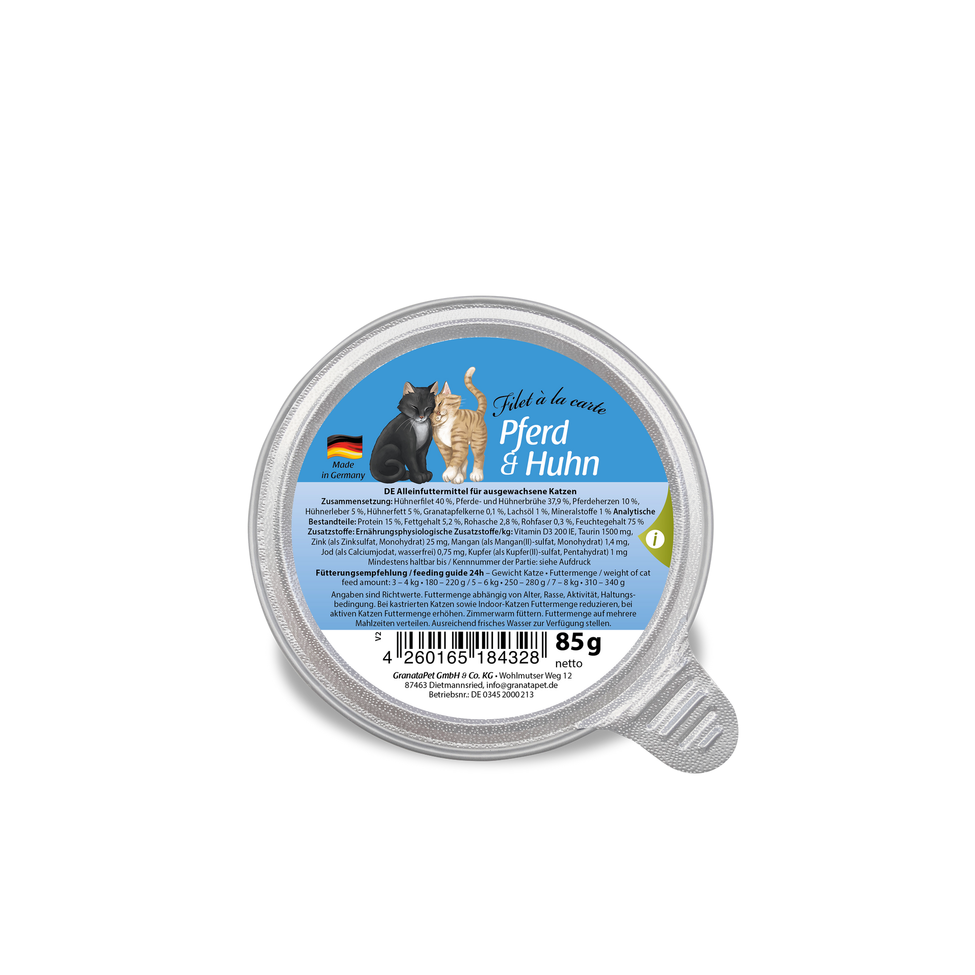 FILET A LA CARTE フィレアラカルトチキン＆ウサギ 85 g Granatapet JAPAN / FILET A LA CARTE フィレアラカルトチキン