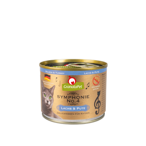 GranataPet Symphonie No.4 Salmon & Turkey grain-free wet cat food