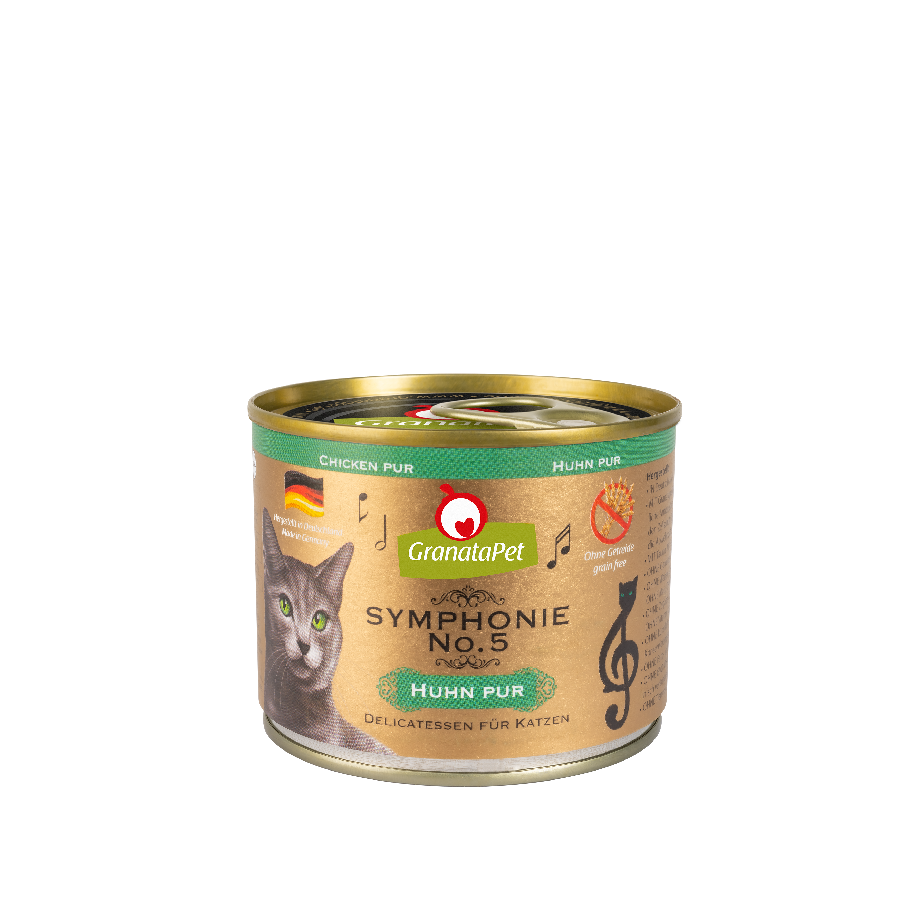 GranataPet Symphonie Cat Wet Food No.5 - Chicken PUR 100g/200g