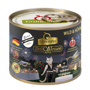 GranataPet DeliCatessen 20th Anniversary Cat Food – Venison & Chicken Hearts
