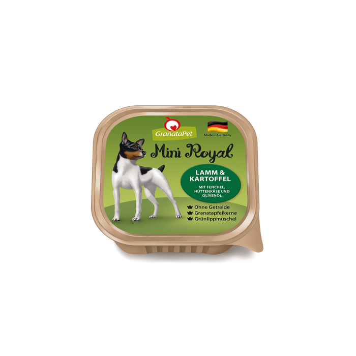 GranataPet Mini Royal Lamb & Potato Grain-Free Wet Dog Food 150g