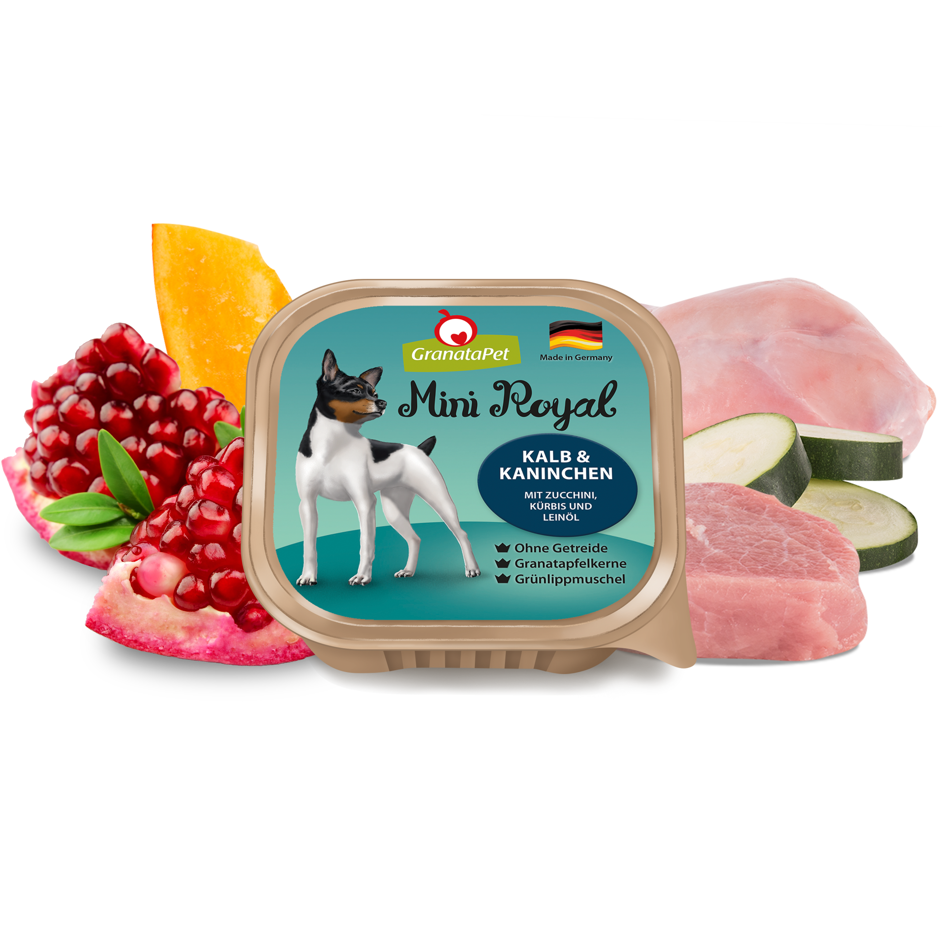 GranataPet Mini Royal Dog Wet Food - Veal & Coney 150g