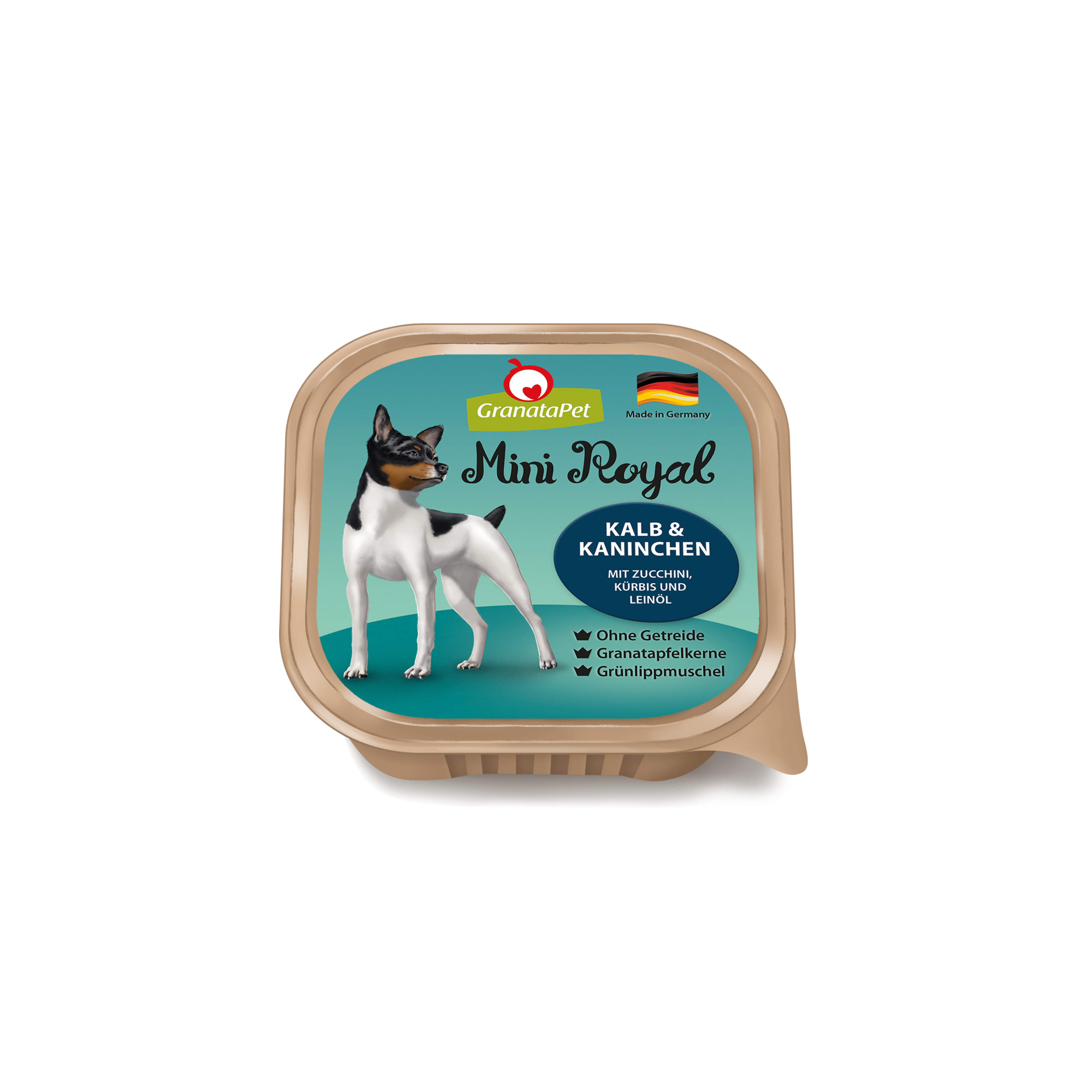 GranataPet Mini Royal Dog Wet Food - Veal & Coney 150g