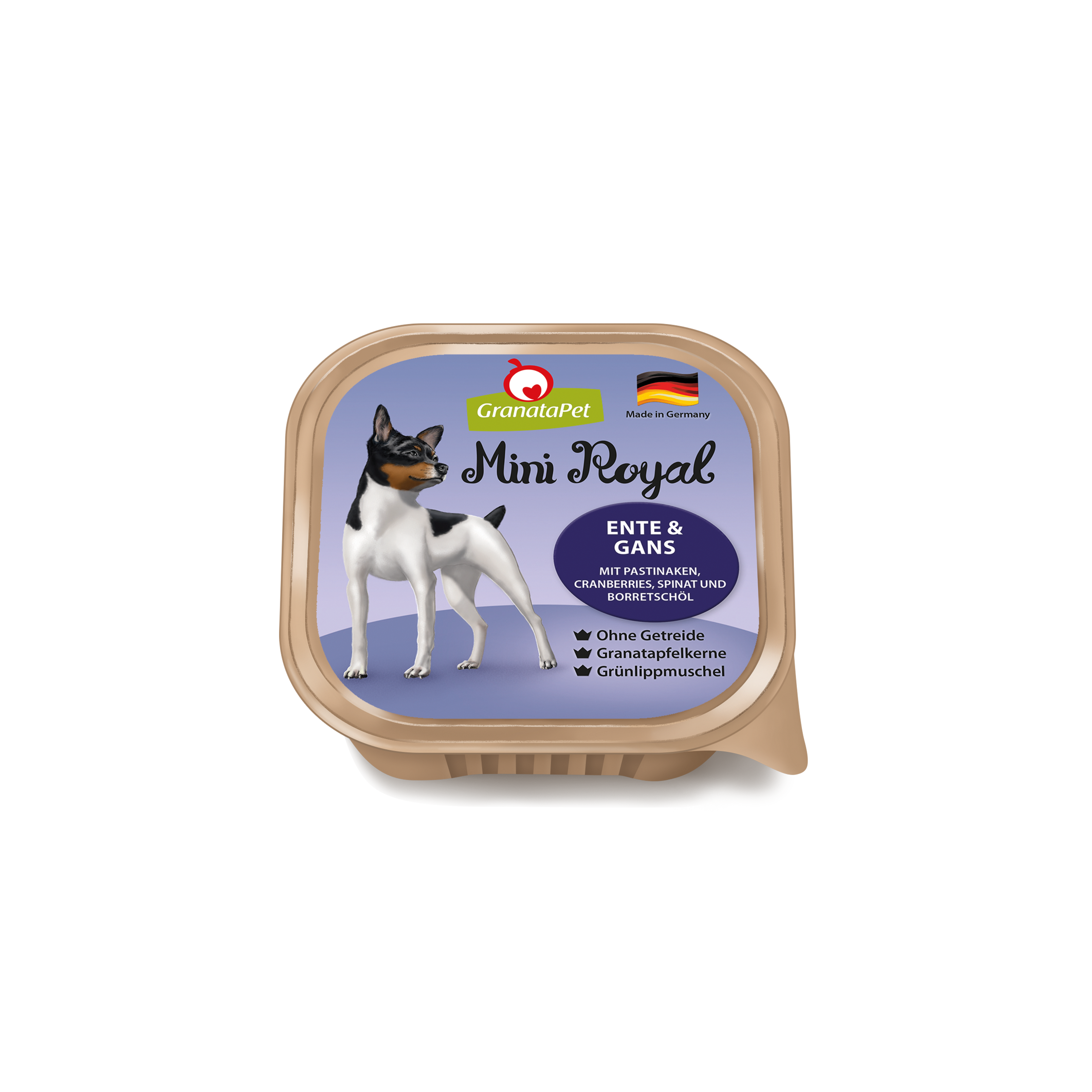 GranataPet Mini Royal Dog Wet Food - Duck & Goose 150g