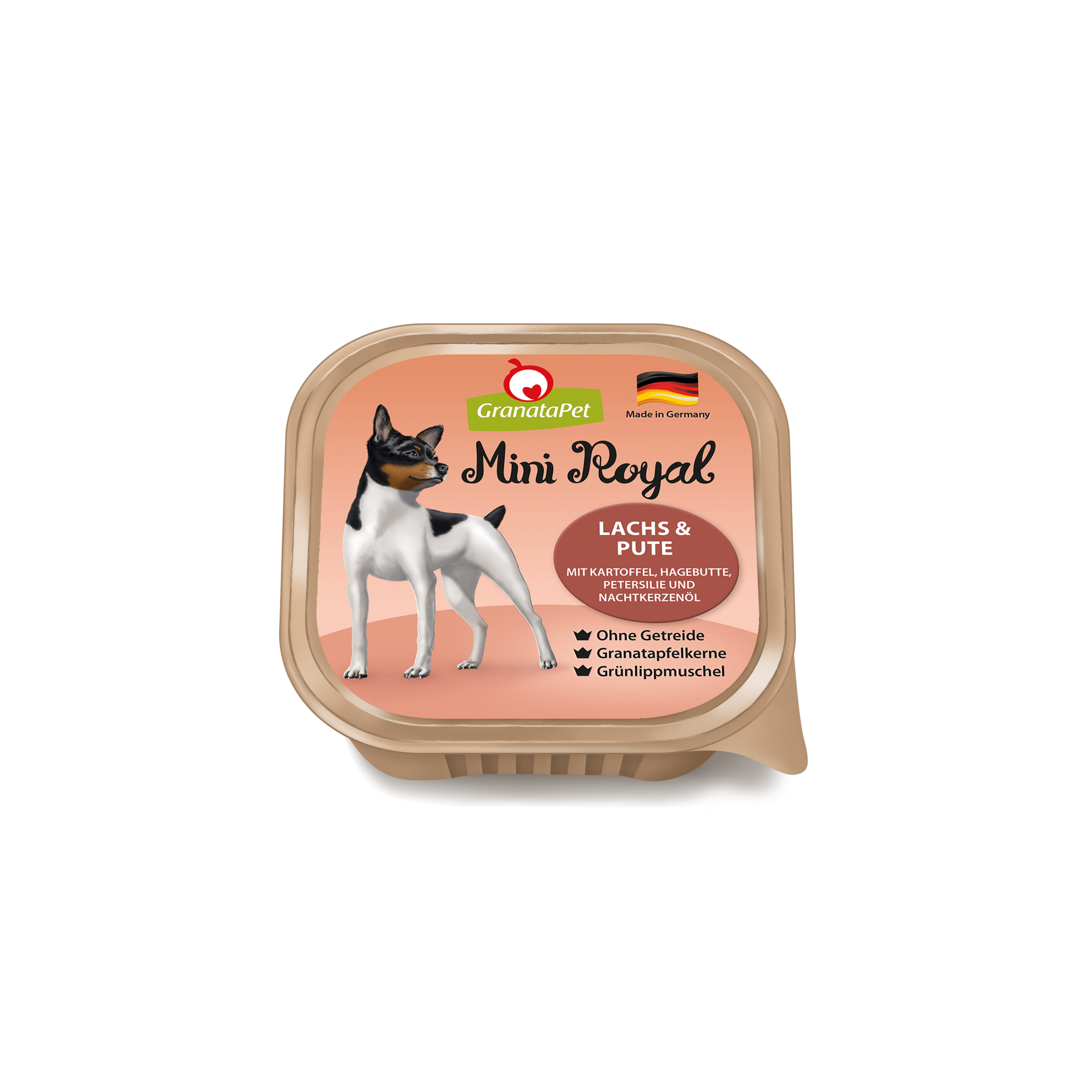 GranataPet Mini Royal Dog Wet Food - Salmon & Turkey 150g