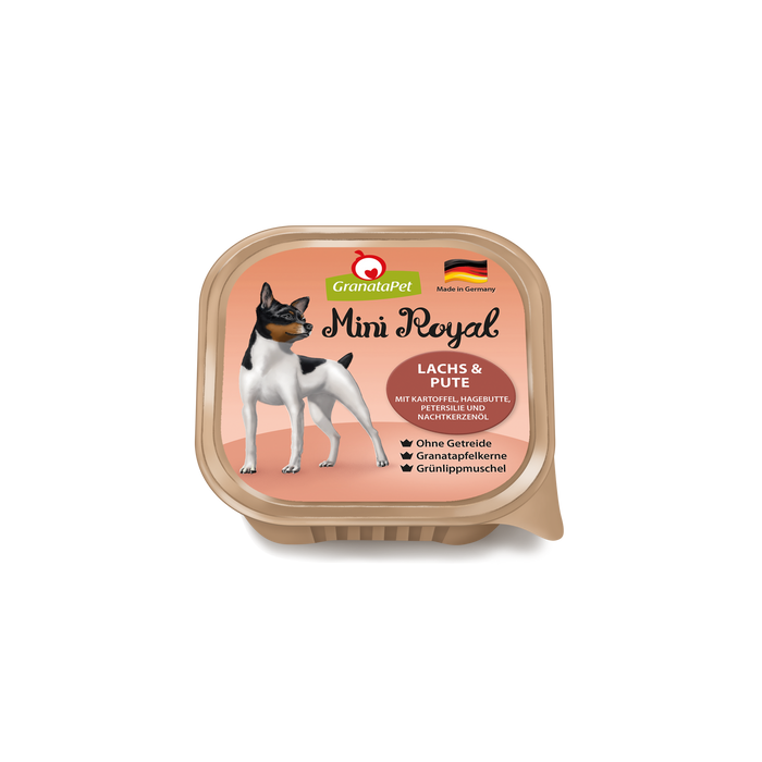 GranataPet Mini Royal Salmon & Turkey Grain-Free Wet Dog Food 150g