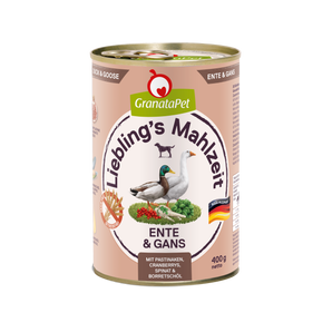 GranataPet Mini Royal Nourriture humide pour chien – Poulet et crevettes 150 g