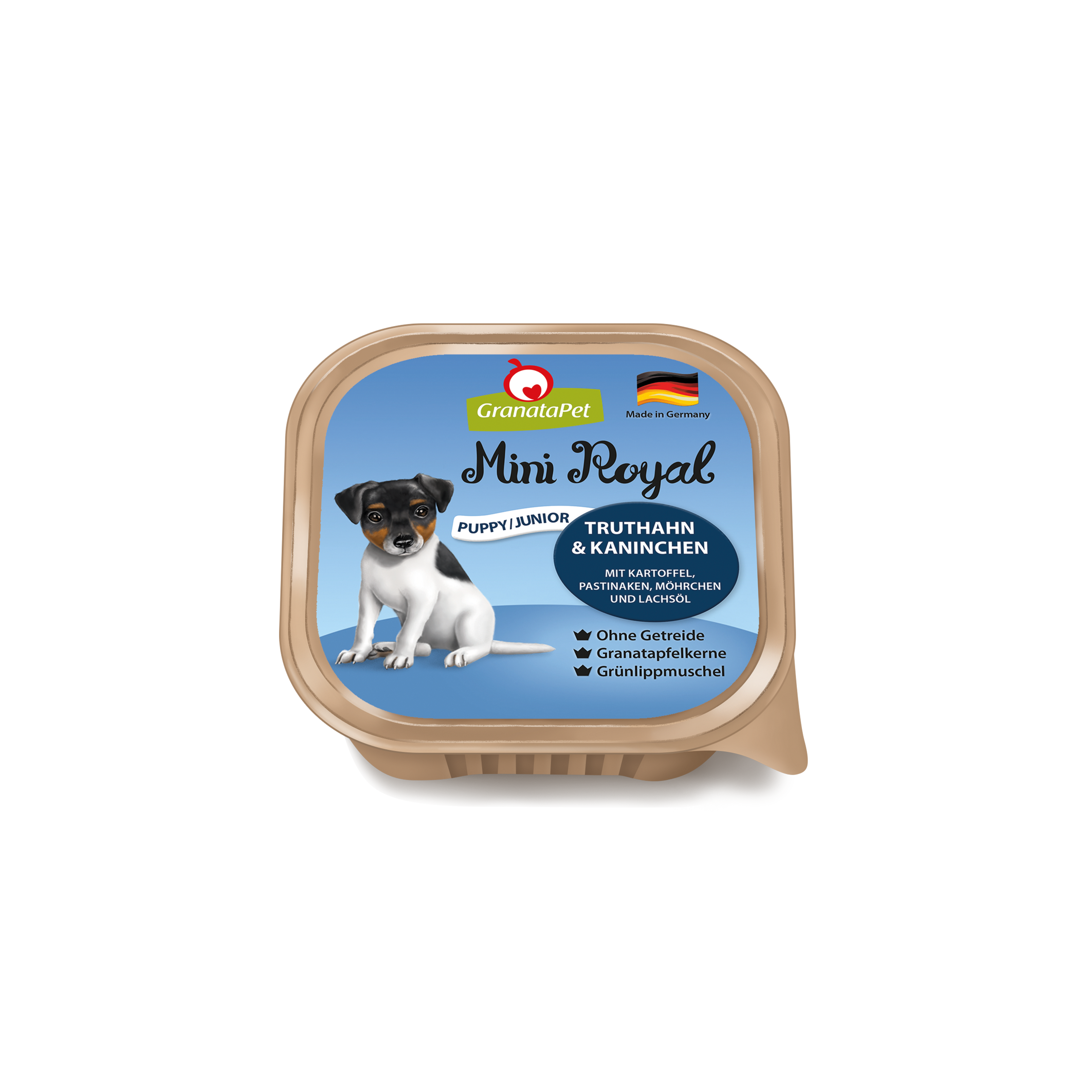 GranataPet Mini Royal Dog Wet Food - Turkey & Coney Puppy/Junior 150g