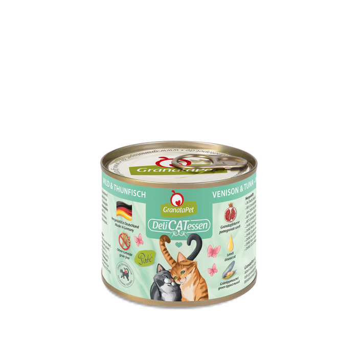 GranataPet DeliCATessen Venison & Tuna Grain-Free Wet Cat Food
