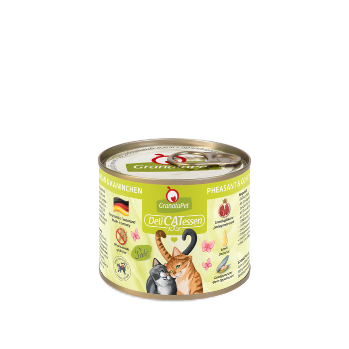 GranataPet DeliCATessen Pheasant & Coney Grain-Free Wet Cat Food