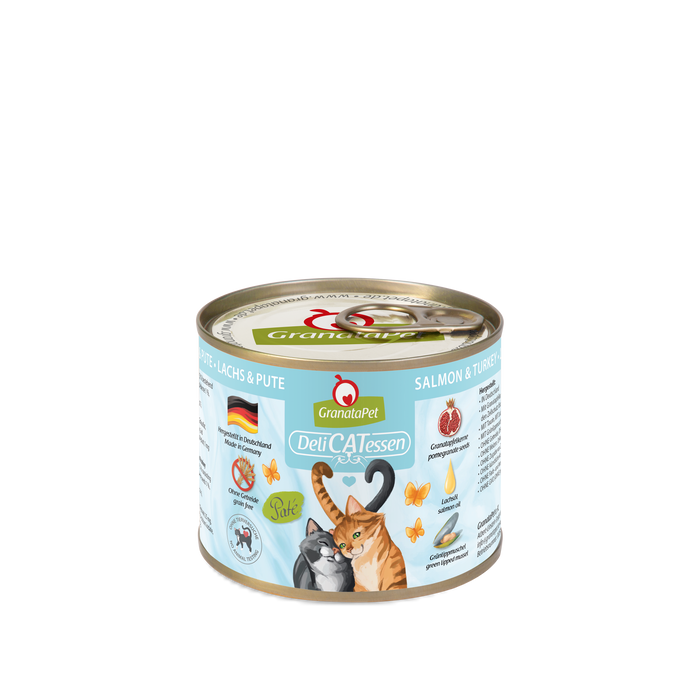 GranataPet DeliCATessen Salmon & Turkey Grain-Free Wet Cat Food
