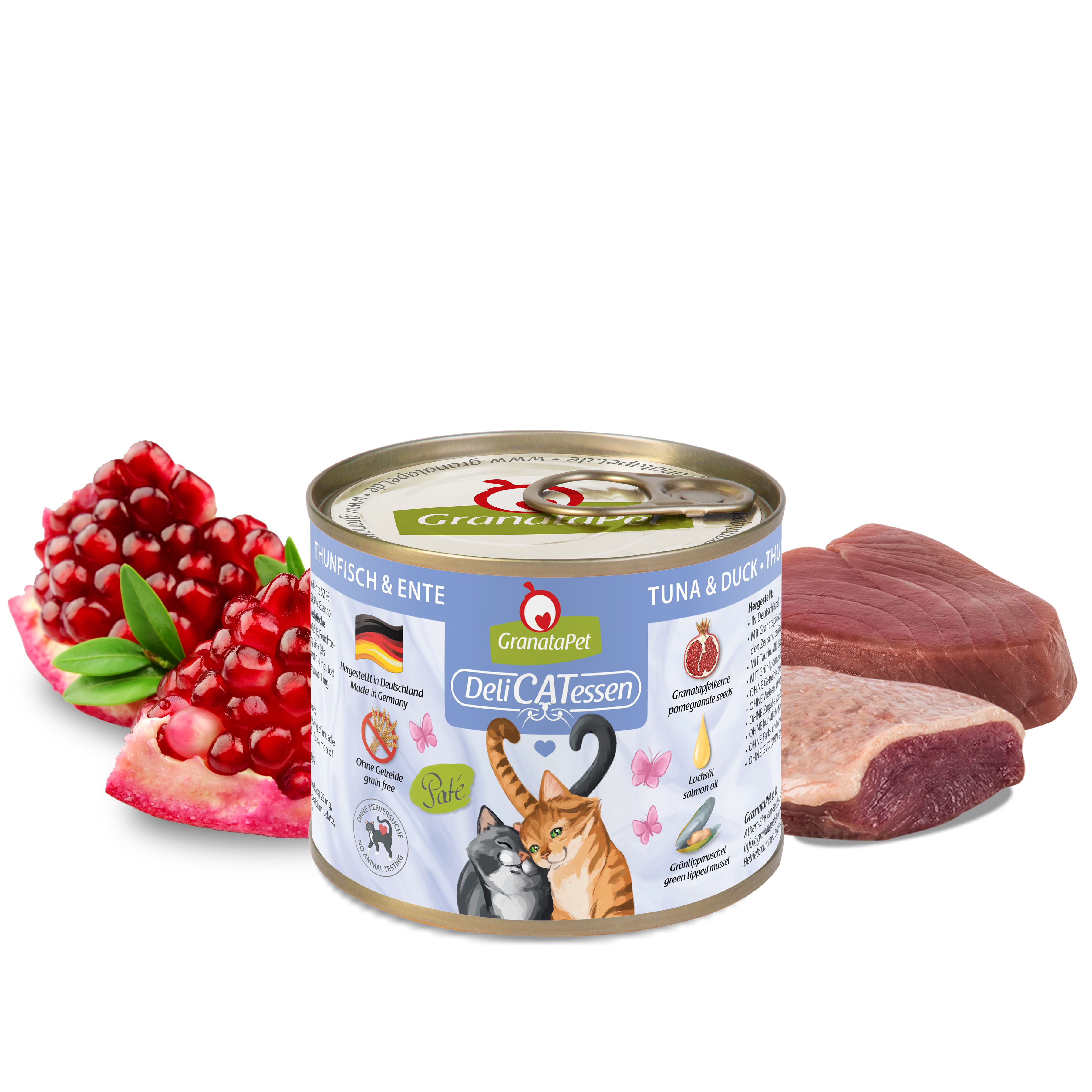 GranataPet DeliCatessen Cat Wet Food - Tuna and Duck