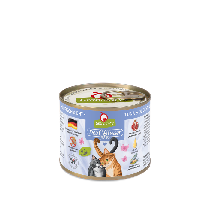 GranataPet DeliCATessen Tuna & Duck Grain-Free Wet Cat Food