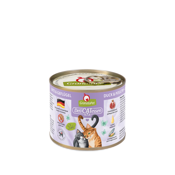 GranataPet DeliCATessen Duck & Poultry Grain-Free Wet Cat Food