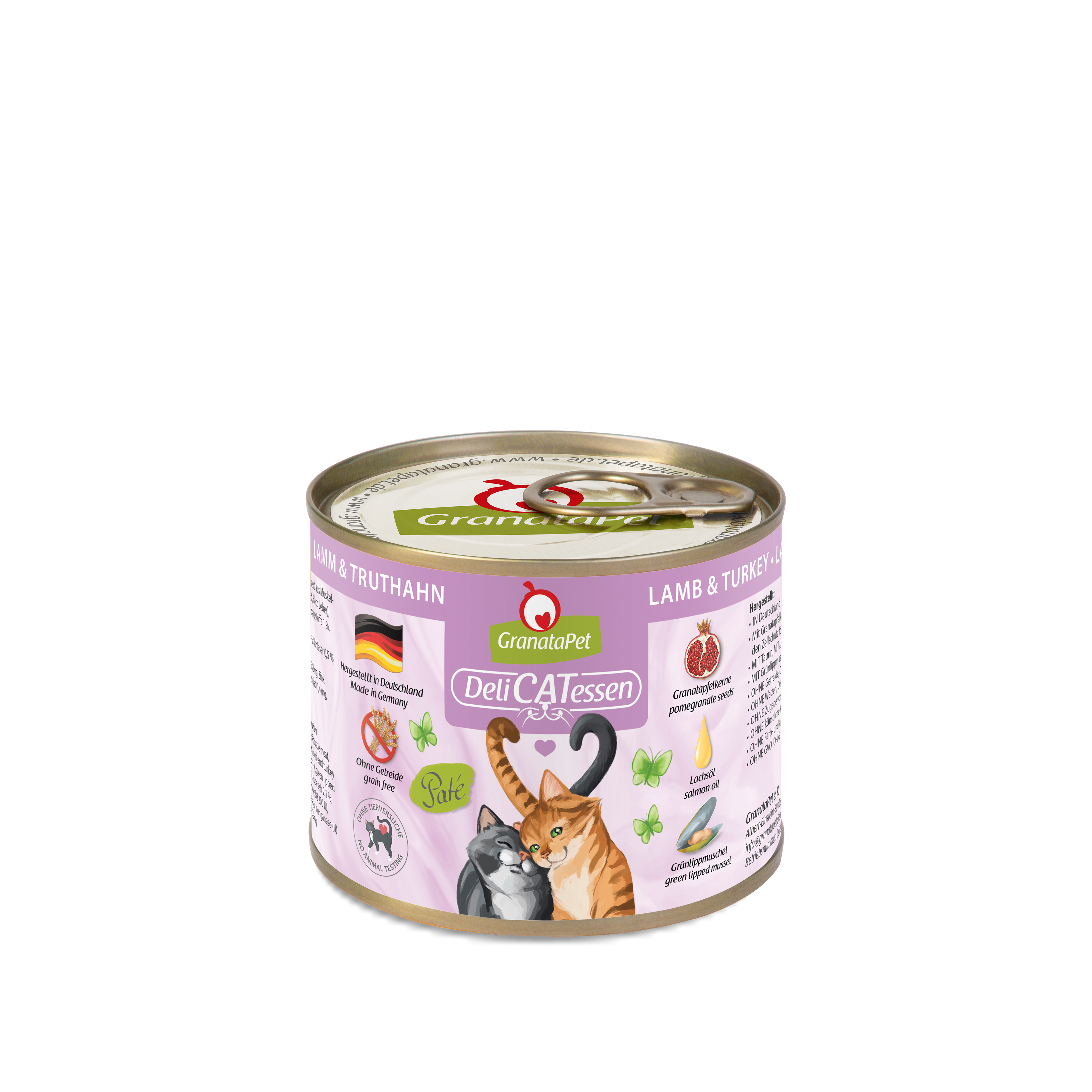 GranataPet DeliCatessen Cat Wet Food - Lamb and Turkey