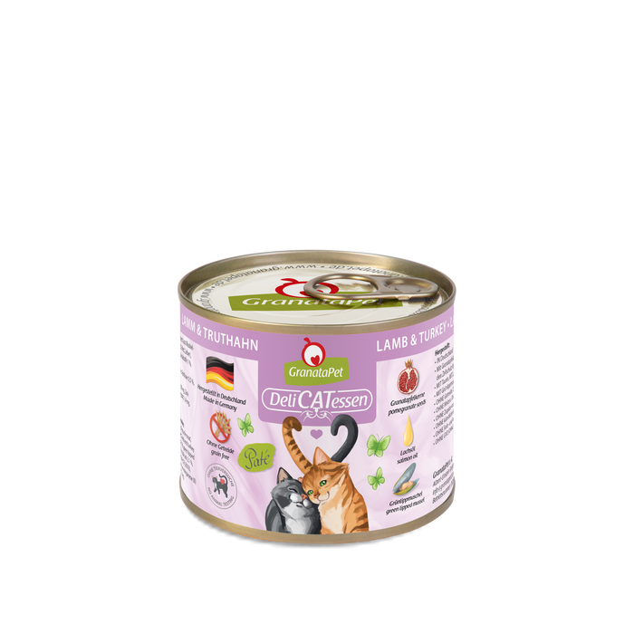 GranataPet DeliCATessen Lamb & Turkey Grain-Free Wet Cat Food