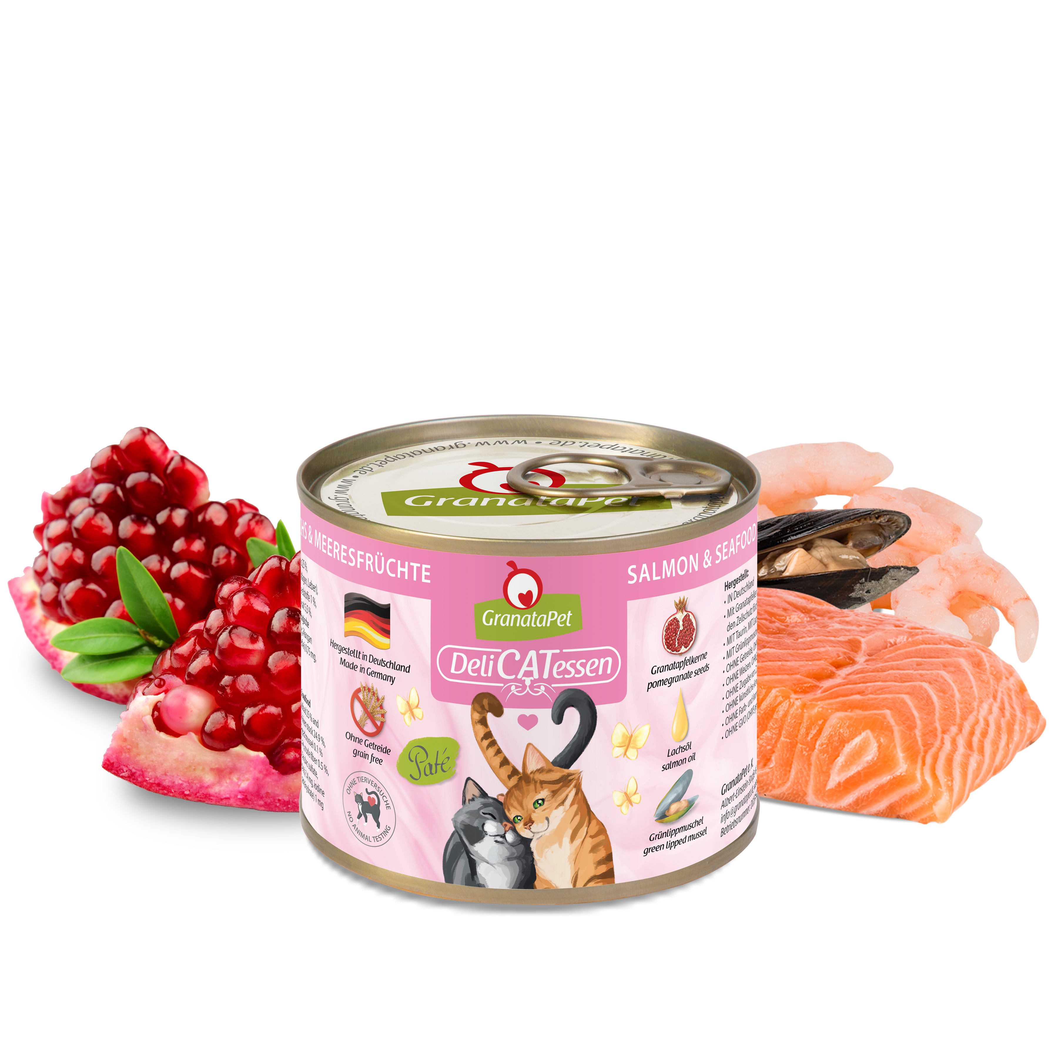 GranataPet DeliCatessen Cat Wet Food - Salmon and Seafood