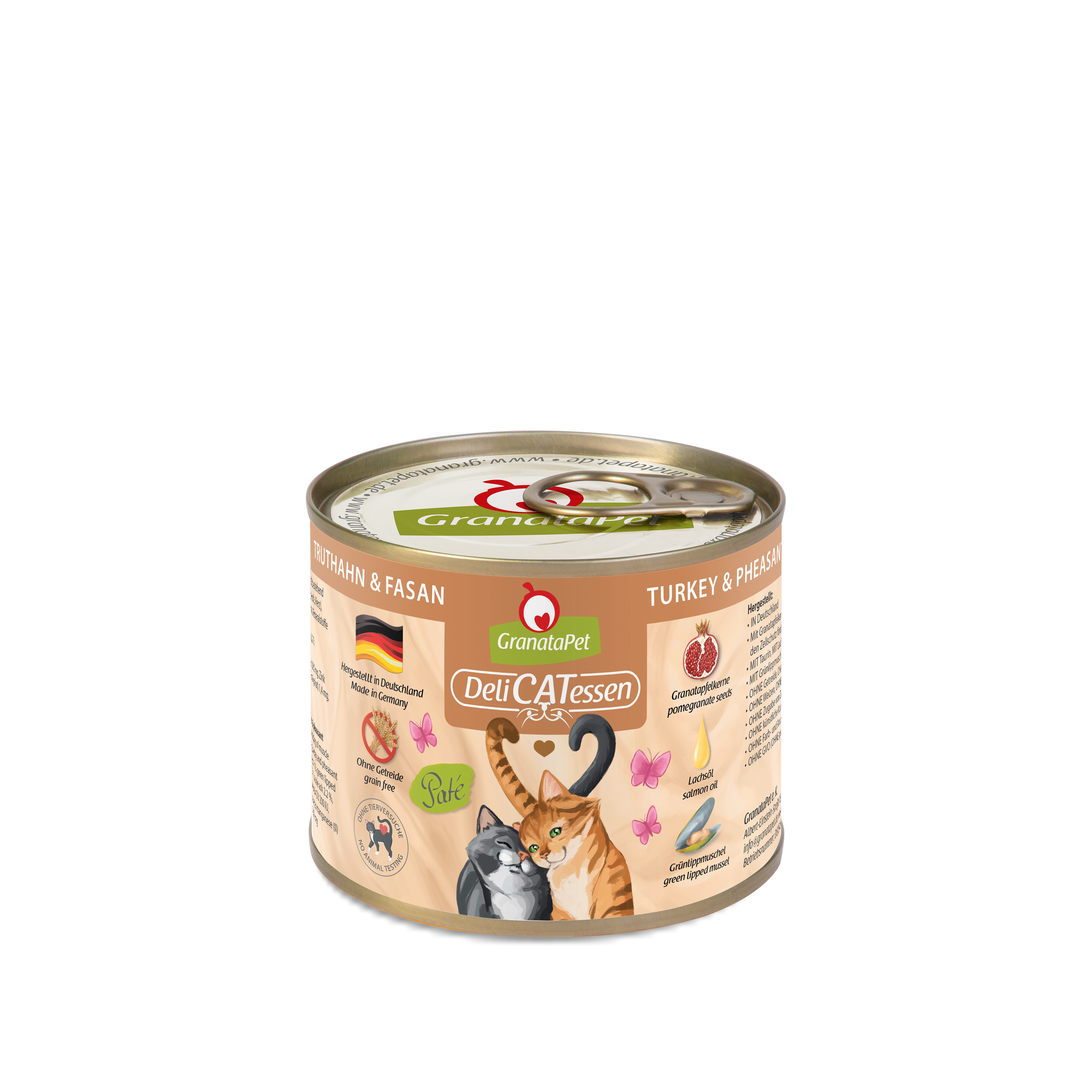 GranataPet DeliCatessen Cat Wet Food - Turkey and Pheasant