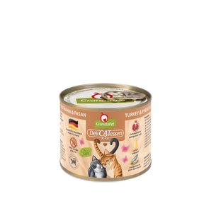 GranataPet DeliCATessen Turkey & Pheasant grain-free wet cat food – DeliCATessen