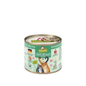 GranataPet DeliCATessen Venison PUR grain-free wet cat food – DeliCATessen