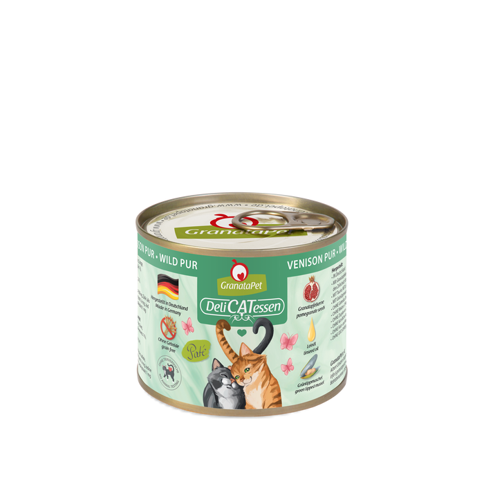GranataPet DeliCATessen Venison PUR Grain-Free Wet Cat Food