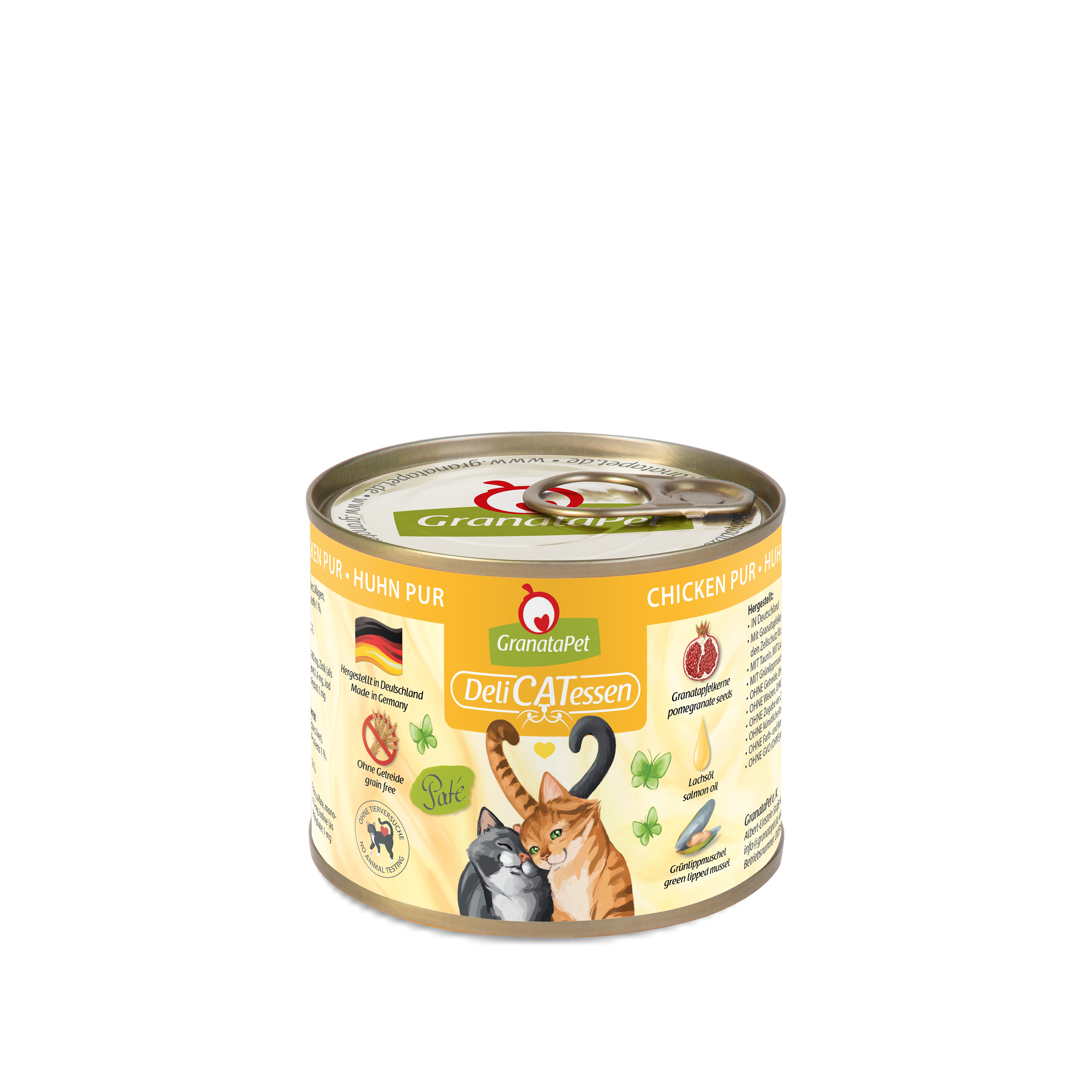 GranataPet DeliCatessen Cat Wet Food - Chicken PUR